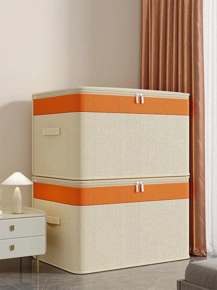 Portable Large Capacity Quilt & Clothes Organizer Bag – Home, Closet & Dorm Storage Solution