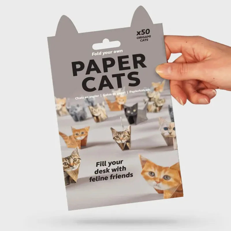 Creative DIY Paper Folding Set – Handmade Cats, Dogs & Dinosaur Animal Origami Kit
