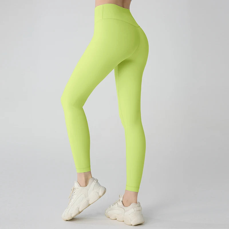 Summer Hot Sale Women’s High Waisted Yoga Leggings – Hip Lifting, Breathable Fitness Pants for Running, Cycling & Workouts