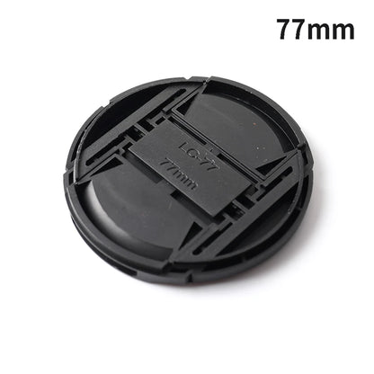 High-Quality Camera Lens Cap – Snap-On Front Lens Caps in 40.5mm, 49mm, 52mm, 55mm, 58mm, 62mm, 67mm, 72mm, 77mm, 82mm