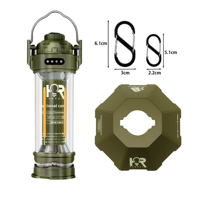 DOTWISE 3000mAh Retro Camping Lantern - Portable Waterproof Outdoor Tent Light & Decorative Atmosphere Lamp