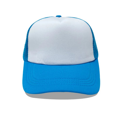 Custom Logo Mesh Trucker Cap - 5 Panel Snapback Baseball Hat for Men & Women Summer Sports Sun Hat