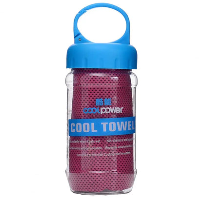 Instant Cooling Sports Towel – Quick-Dry Sweat-Absorbent Gym, Yoga & Workout Fitness Towel