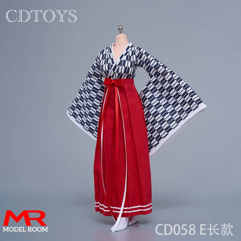 CDToys CD058 1/6 Scale Female Witch Kimono Costume – Doll Clothes for 12" Soldier Action Figures