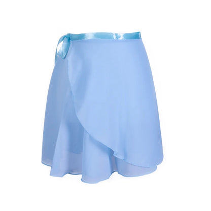 Adult Chiffon Ballet Tutu Wrap Skirt – Women & Girls Dance Gymnastics Training Skirt Lightweight Ballet Faldas Dancewear