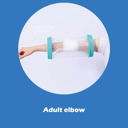 Waterproof Shower Cover for Adults — Cast & Bandage Protector for Arm, Leg, Hand, Wound & Fracture