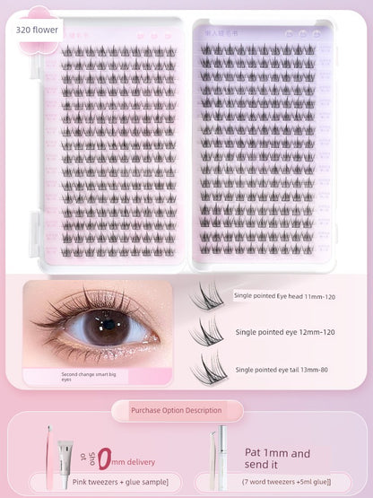 Goood Bean Bag Trilogy – Artificial Nature Fake Eyelashes for Natural Look