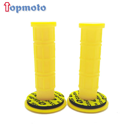 22mm MX Gel Rubber Handlebar Grip — For CR, CRF, XR, YZ, WR, TTR, KX, KLX, RMZ, RMX, RM, TC, TE, FC, FE, ATV, Enduro, Motocross, Dirt, Pit Bike