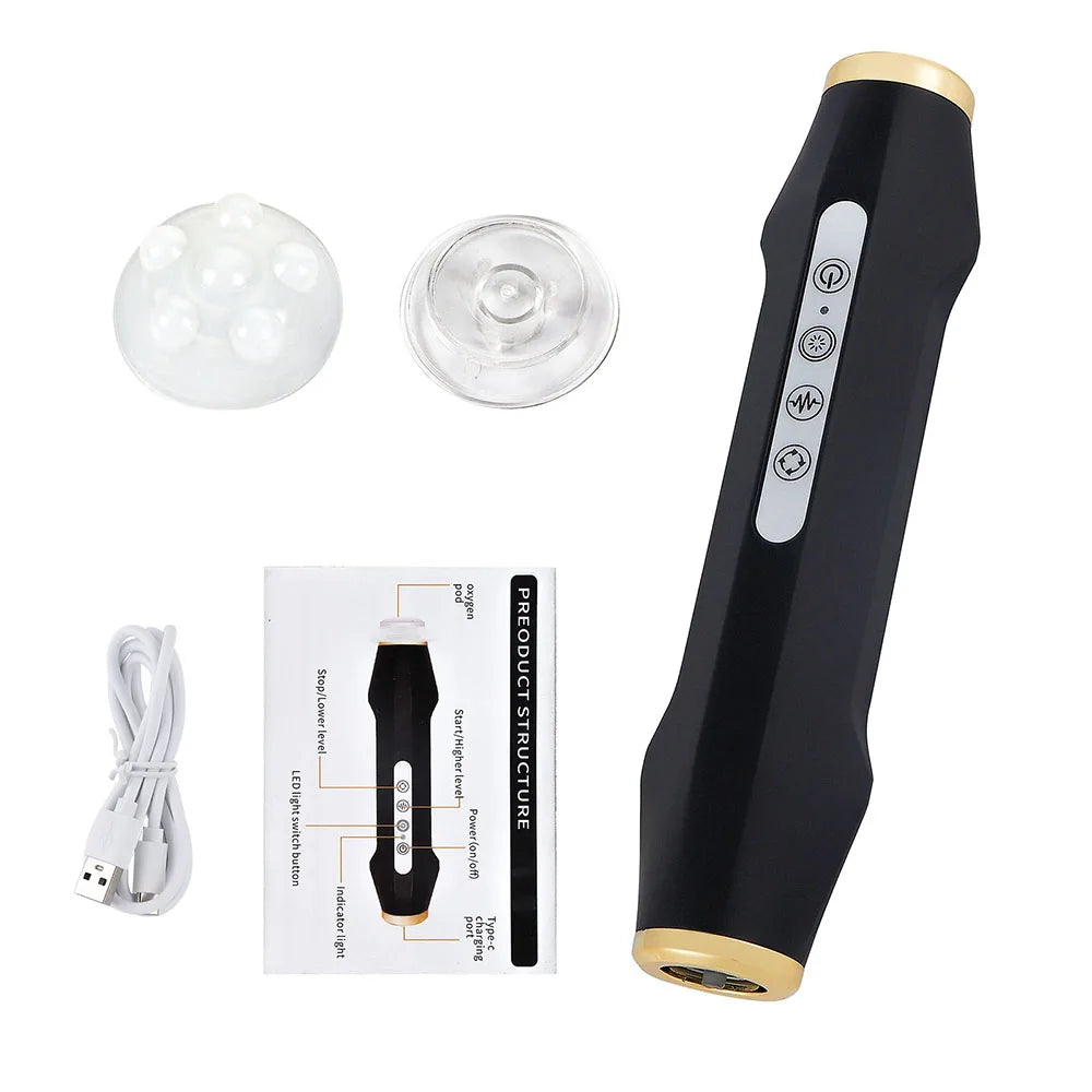 Glam Pod CO2 Capsules for Aqua Facial Machine – Bubble Skin Care Revive Pods for Beauty Treatment
