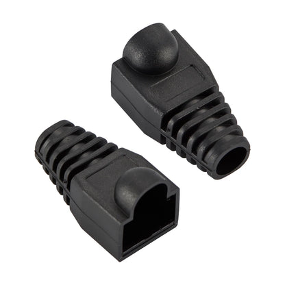 Mixed Color RJ45 Ethernet Cable Boots — Strain Relief Covers for CAT5E/CAT6 Connector Plugs