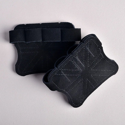 Leather Weight Lifting Gloves: Palm Protection for Women & Men - Fitness Sports Gymnastics Grips, Pull Ups, Weightlifting Workout Support