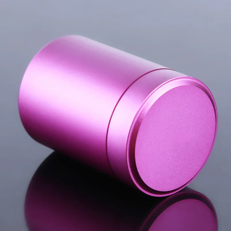 New Airtight Smell-Proof Stainless Steel Container — Mini Tea & Herb Stash Jar for Tea, Coffee Storage