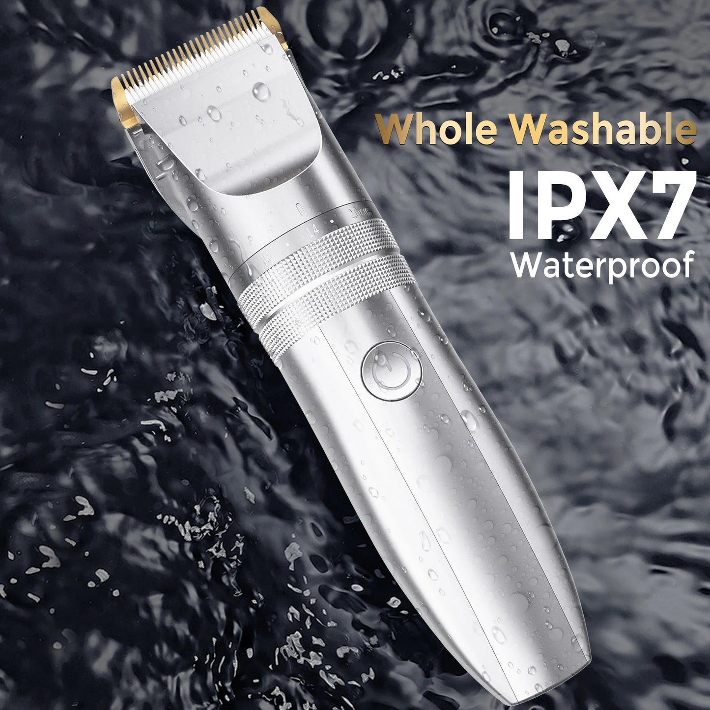 Sejoy Professional Hair Clippers for Men – Cordless Barber Clipper & Rechargeable Beard Trimmer