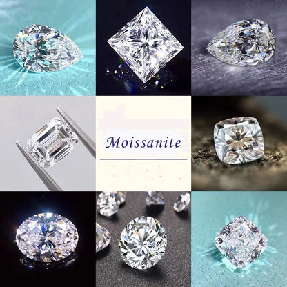 100% Real Moissanite Diamond Tester Pen — GRA Certified D VVS1 Belgium Cut Gemstones at Factory Price