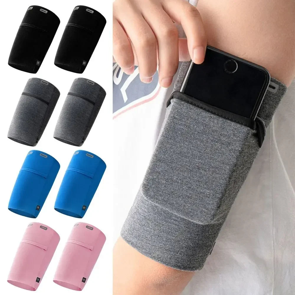 Waterproof Running Mobile Phone Arm Bag - Non-Slip Phone Armband Holder for Jogging - Sports Pouch for iPhone, Samsung, and More
