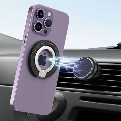 MagSafe Magnetic Finger Ring Holder for iPhone 12/13 Pro Max Mini - Magnet Phone Stand Grip Mount - Smartphone Accessories
