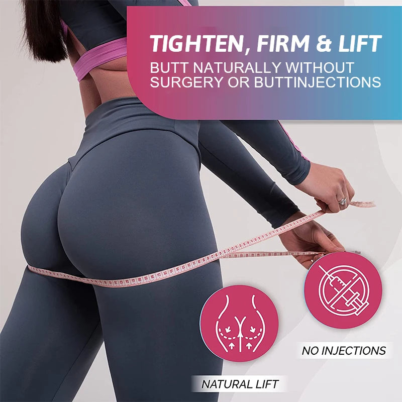 Natural Butt Enhancement Capsules - Non-GMO Body Care Supplement for Gluteal Tone & Feminine Curves