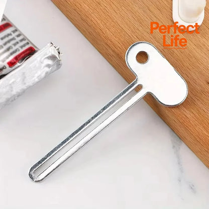 Cast Iron Manual Toothpaste Tube Squeezer – Metal Bathroom Tube Wringer Dispenser, No Power Required Bathroom Accessory