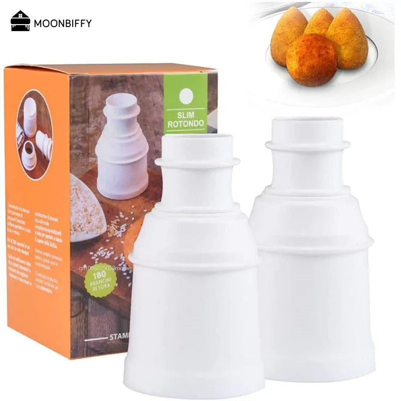 DIY Arancini and Sushi Maker - Handmade Rice Ball Mold for Homemade Italian Food and Sushi, Kitchen Accessories
