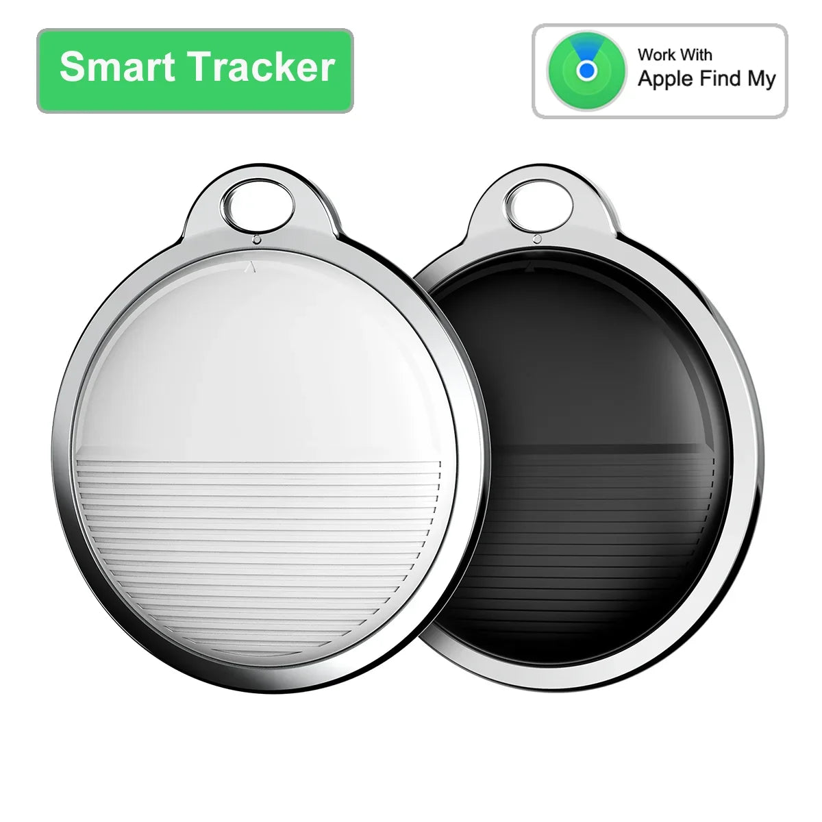 Mini GPS Tracker for Apple iOS Find My App – Smart Bluetooth Wallet, Bike & Bag Locator Anti-Loss Tag Tracker