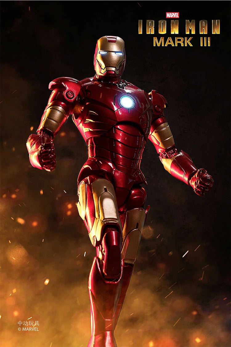 ZDTDS Iron Man & War Machine Legends Action Figures – MK37 Hammerhead, MK12, MK38 Igor, MK9 Iron Patriot Collectible Toy