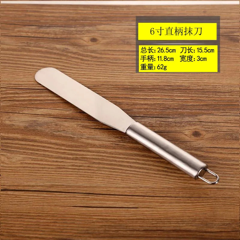 6/8/10/12 Inch Stainless Steel Icing Spatula – Cream Frosting Cake Decorating Tools & Accessories