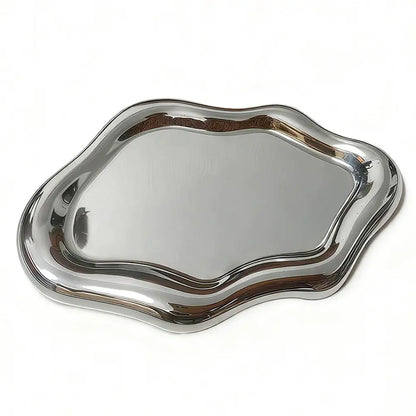 Cloud Shape Jewelry Storage Tray - Plastic Earring & Ring Display Organizer for Women, Photos & Home Decor