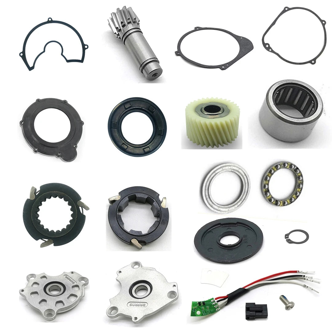 BAFANG Mid-Drive Motor Repair Kit – Nylon Gear, Power Sensor, Oil Seal & Waterproof Gasket Replacement Parts