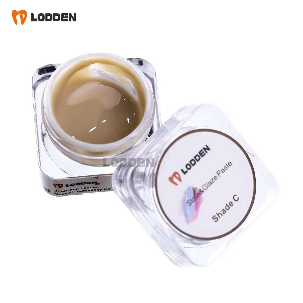 Dental Stain & Glaze Paste – 4g Porcelain for Zirconia, Lithium Disilicate & Glass Ceramic Low-Temperature Glazing