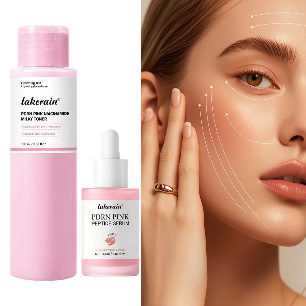 Salmon DNA PDRN Pink Peptide Serum - Hydrating, Brightening & Firming Korean Skincare Serum