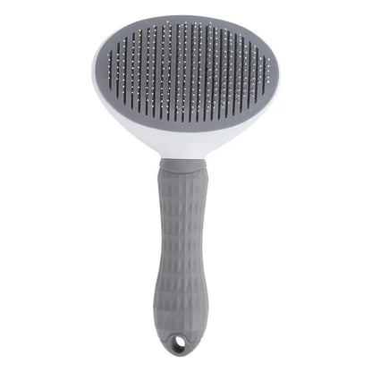 Self-Cleaning Pet Grooming Brush - Dog & Cat Hair Remover Comb for Deshedding and Dematting