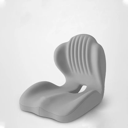 Memory Foam Truck Seat Cushion – L-Shaped Ergonomic Design with Lumbar Support Pillow for Drivers
