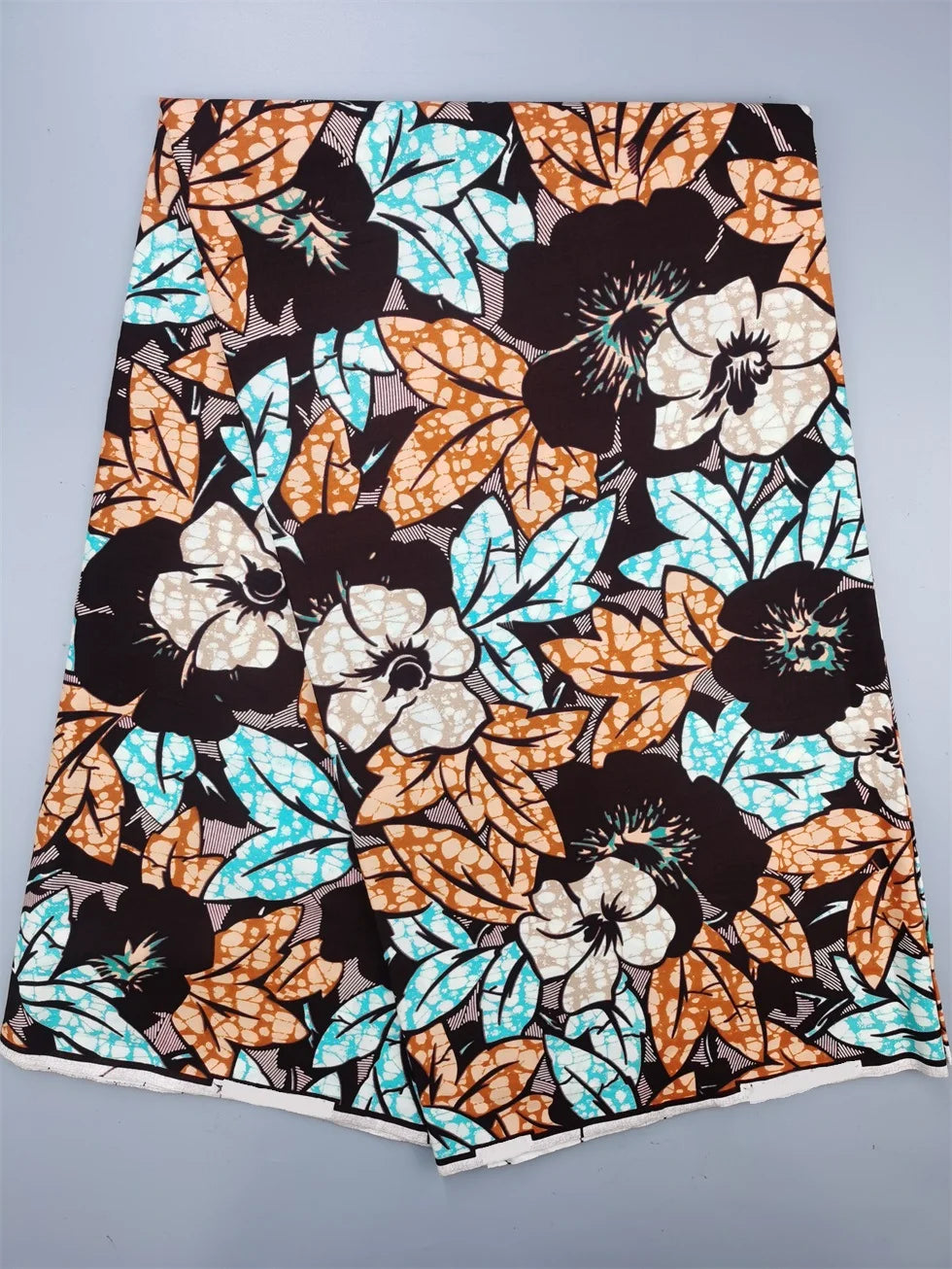 New Nigerian African Wax Fabric - 100% Cotton Real Wax Ankara Print High Quality Original Pagne Material