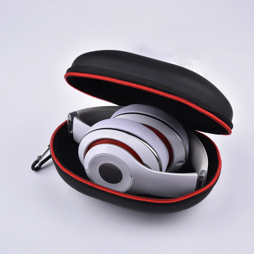 Portable Hard Carrying Case for Sony & Beats Studio/Solo 2 3 – Wireless Headphone Storage Bag for Earphone Accessories