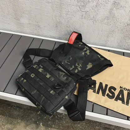 Pocket Chest Front Pack – Vest Rig Carry Waist & Chest Bag Pouch