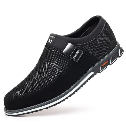 Men’s Luxury Leather Loafers - Classic Slip-On Business, Office, Formal and Party Shoes