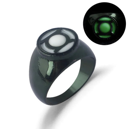 Fashion Luminous Gaming Ring - Adjustable Glow in the Dark Player 1/2 Ring Jewelry Gift for Men & Women