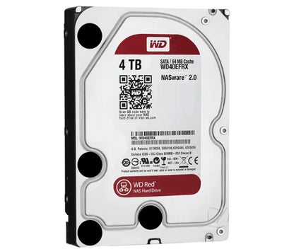 Western Digital WD Red NAS Hard Drive – 4TB, 3TB, 2TB, 6TB 3.5" SATA 6Gb/s with 64MB Cache for Desktop