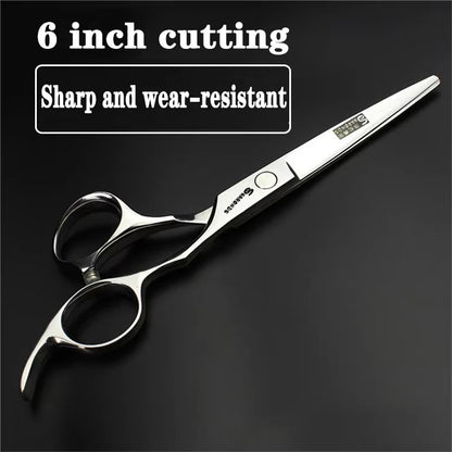 Professional Japanese Hair Cutting & Thinning Scissors – 6''/6.5''/7''/7.5'' Sharp Barber Shears for Salon & Home Use