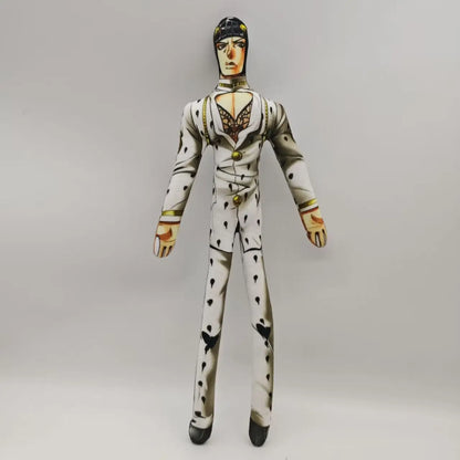 28cm JoJo's Bizarre Adventure Plush Doll - Jotaro, Joseph, Gyro & Johnny Anime Collectible Cosplay Gift