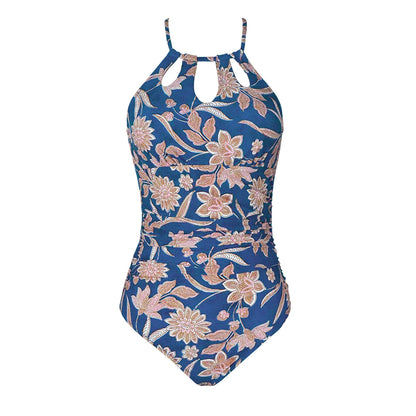 CUPSHE Lace-Up Back One-Piece Swimsuit – Sexy Cut-Out Backless Monokini Swimwear for Women, 2023 Beach & Bathing Suit