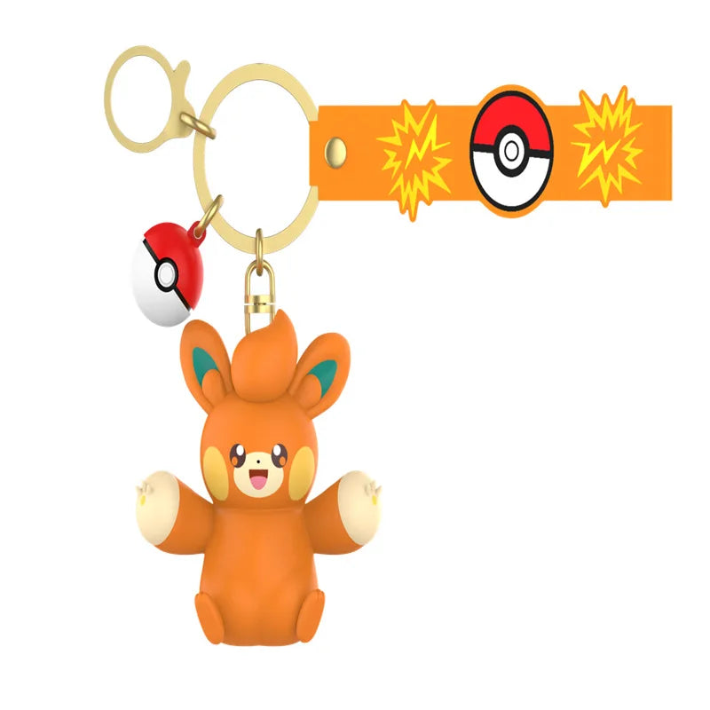 Genuine Pokémon Keychain Figures – Morpeko, Gengar, Meowth, Cubone & Jigglypuff Anime Action Toy Keyring Fragrance Pendant Gift