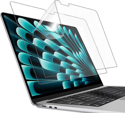 2PCS Anti-Blue Light MacBook Screen Protector - Matte Display Film for MacBook Air & Pro M1–M4 Models