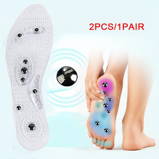 Breathable Silicone Sport Insoles – Orthopedic Foot Massage Cushion for Men & Women