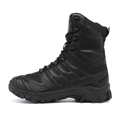 Special Forces Desert Combat Boots - Men's Tall Wear-Resistant Tactical, Waterproof Training & Outdoor Mountaineering Sports Boots