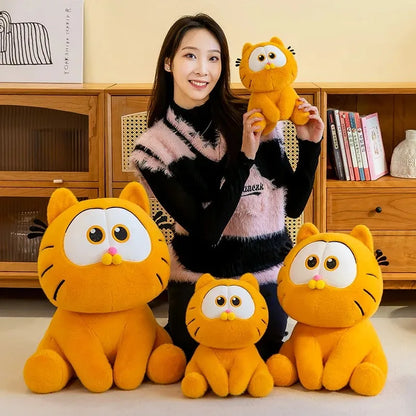 25cm Garfield Plush Doll — Kawaii Cartoon Anime Cat Stuffed Toy, Plush Decoration Gift