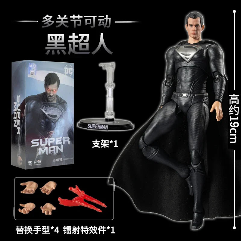 Justice League Anime Figures – Batman, Superman, Wonder Woman, Aquaman & Mera Collectible Toy Set