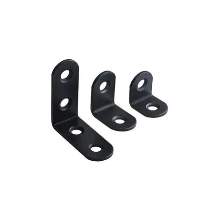 12PCS L Bracket Shelf Supports - 90 Degree Right Angle Corner Joints for Shelves Furniture & Wooden Boxes
