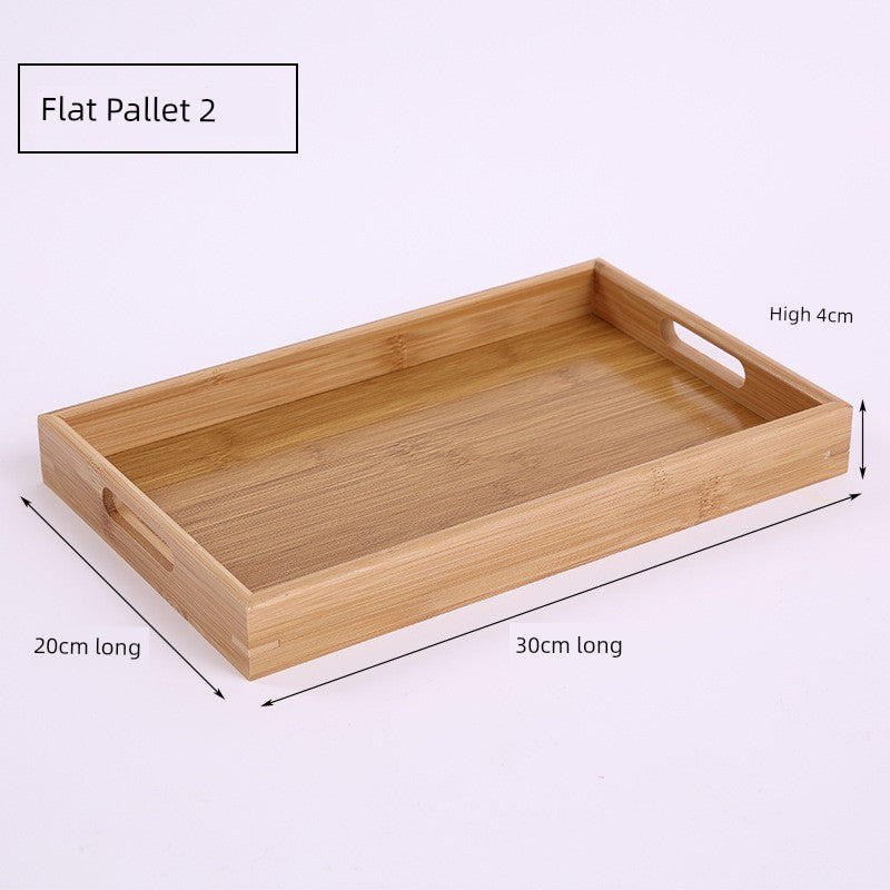 Rectangular Bamboo Tray – Household, Restaurant & Hotel Satchel Serving Tray