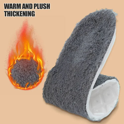 2PCS Self-Heating Thermal Insoles – Winter Warm Wool Memory Foam Shoe Pads for Men & Women Sports Shoes